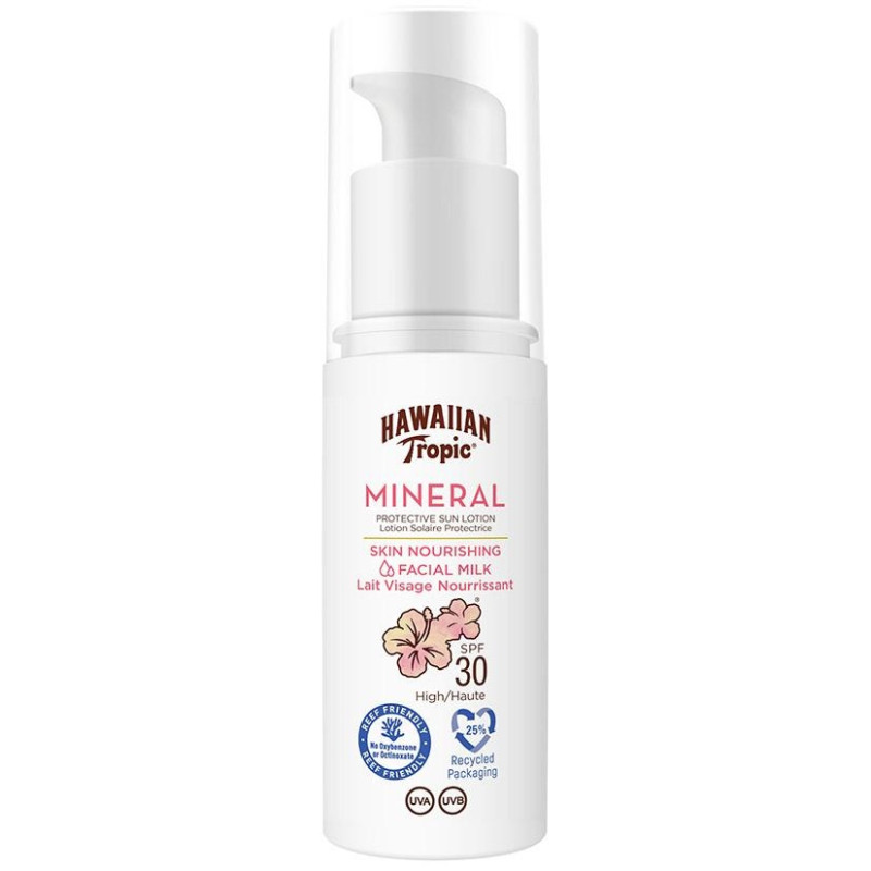 Mineral Skin Leche Solar Facial spf30 50ml - Hawaiian Tropic
