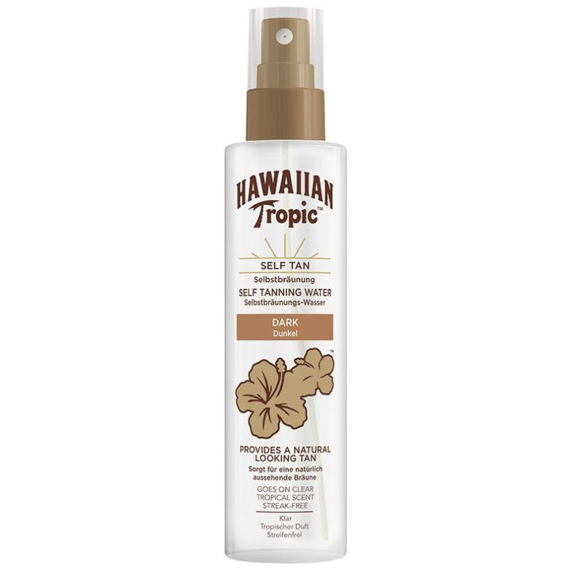 Self Tan Agua Autobronceadora Dark 200ml - Hawaiian Tropic