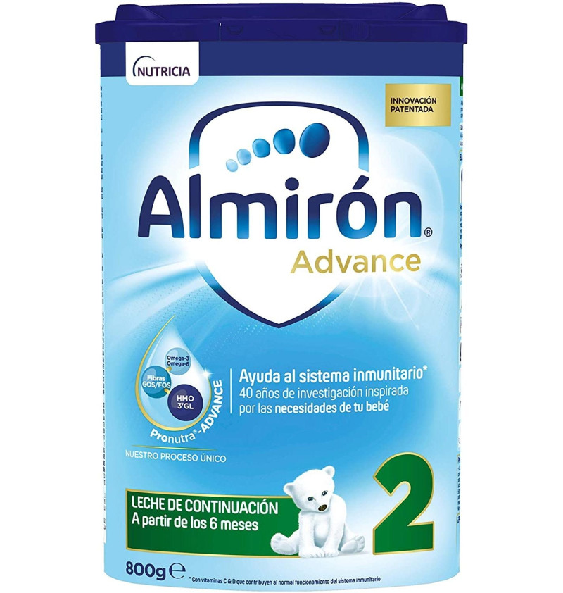 Almiron Advance + Pronutra 2 (1 Envase 800 g) - Danonenutricia
