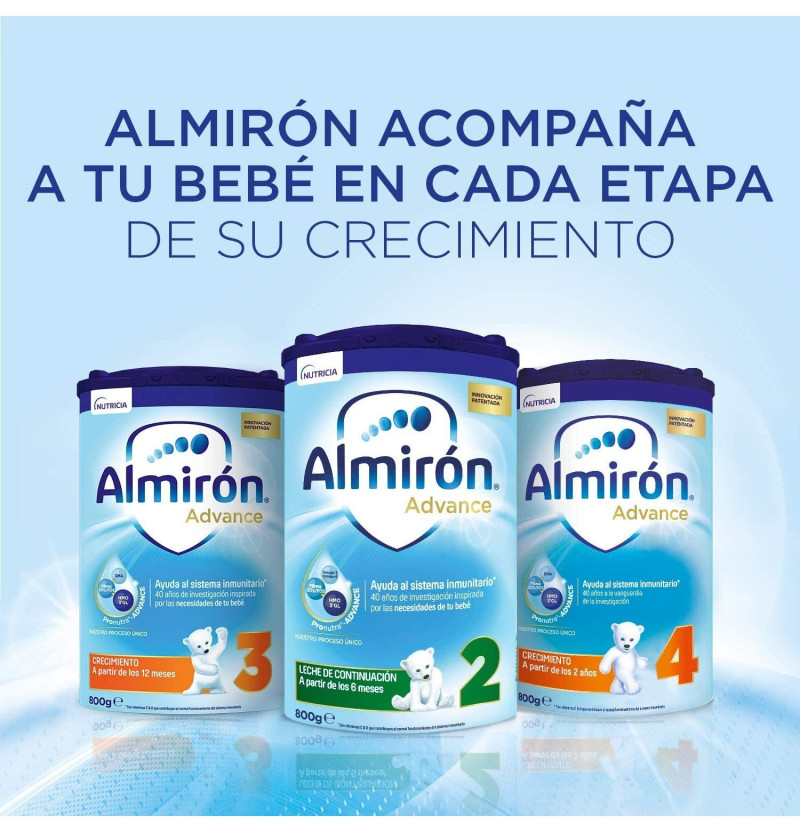 Almiron Advance + Pronutra 2 (1 Envase 800 g) - Danonenutricia
