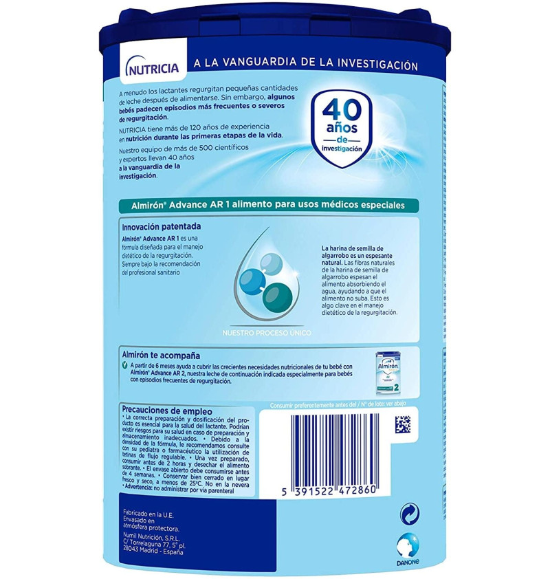 Almiron Ar 1 800 g - Danonenutricia