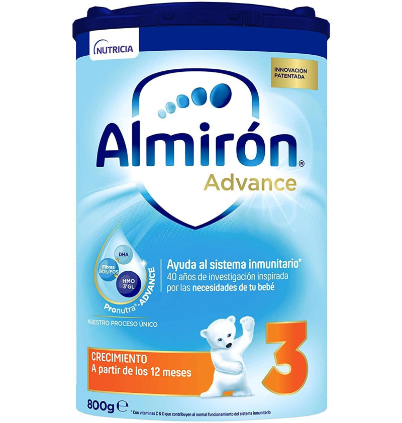 Almiron Advance + Pronutra 3 (1 Envase 800 g) - Danonenutricia