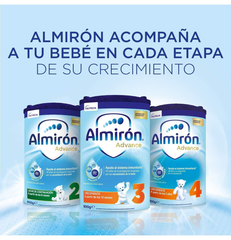 Almiron Advance + Pronutra 3 (1 Envase 800 g) - Danonenutricia