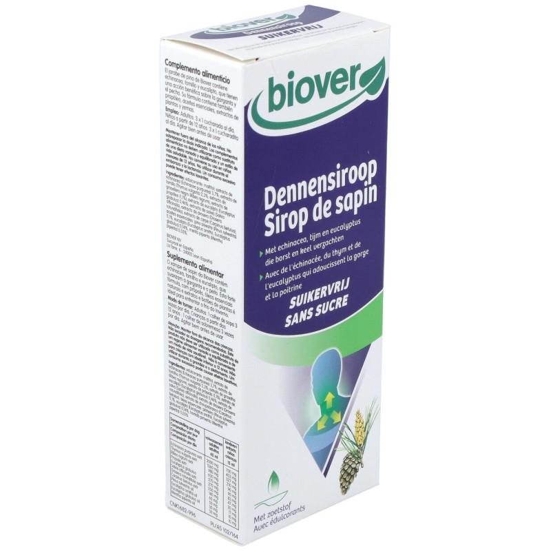 Xarope de Pino sin Azucar 150ml - Biover