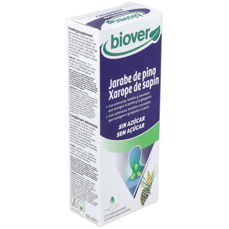 Xarope de Pino sin Azucar 150ml - Biover
