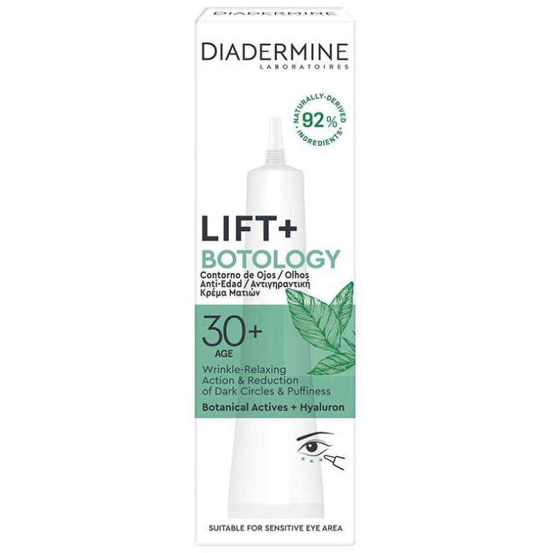 Lift + Botology Contorno Ojos Anti Arrugas 15ml - Diadermine