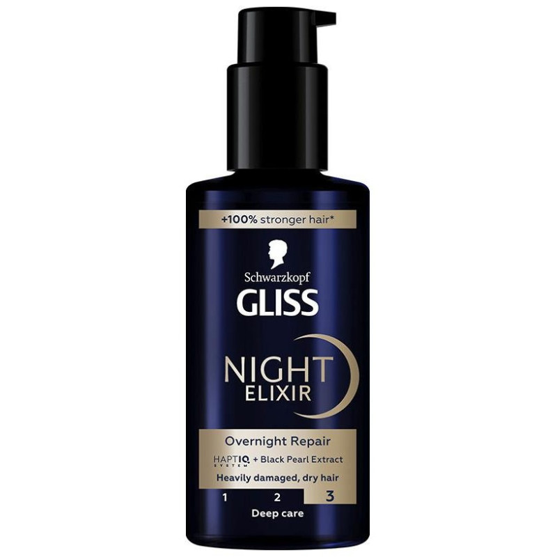 Gliss Night Elixir Sérum Cabello Dañado 100 ml - Schwarzkopf Mass Market