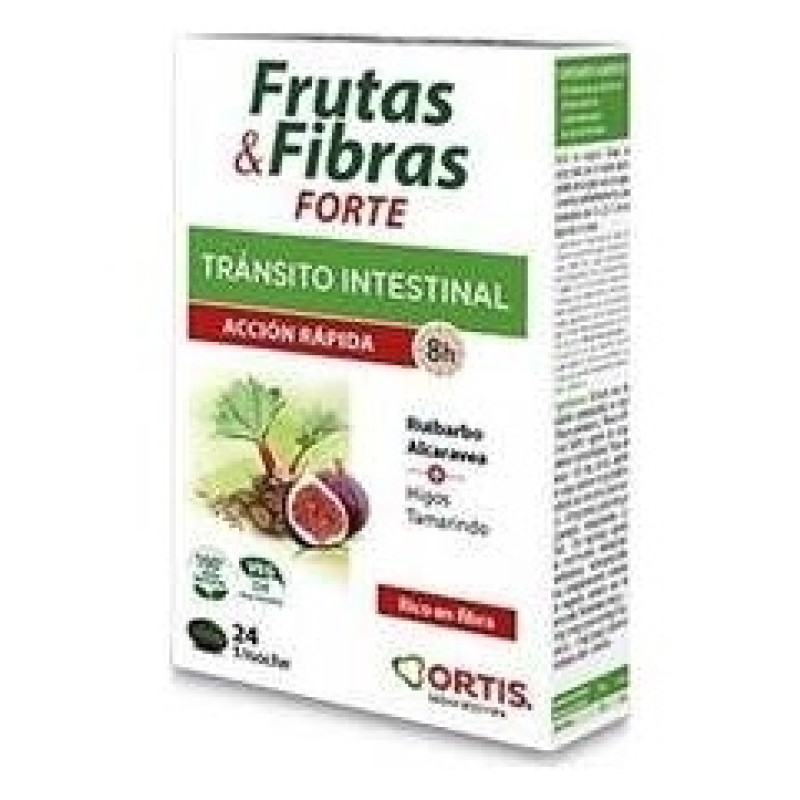 Fruta y Fibra Concentrado 24 Compr - Ortis
