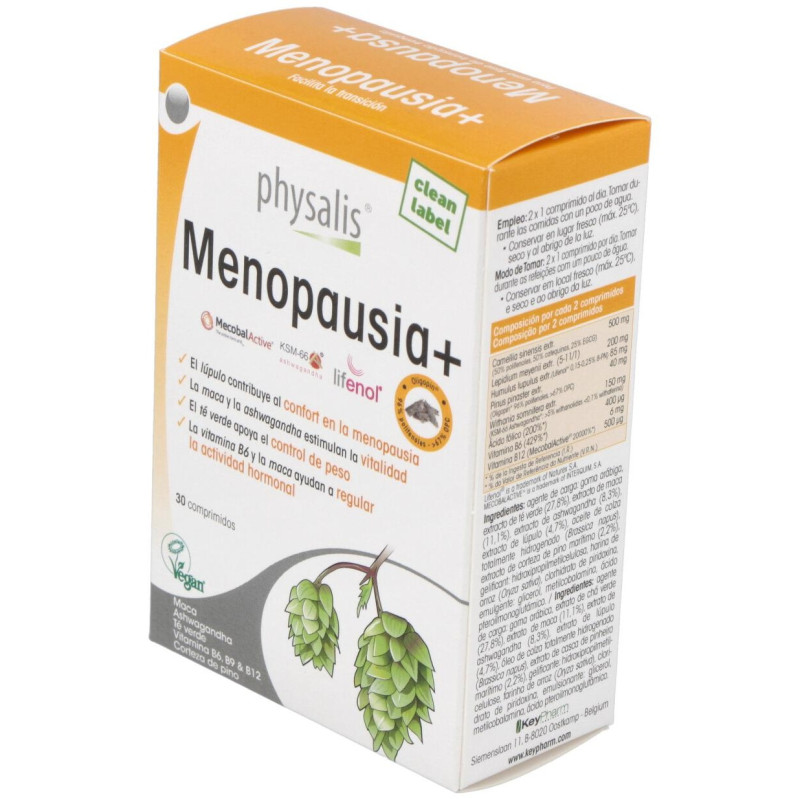 Menopausia+ 30comp - Physalis