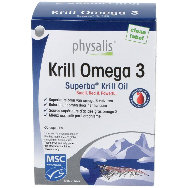 Krill Omega 3 60caps - Physalis