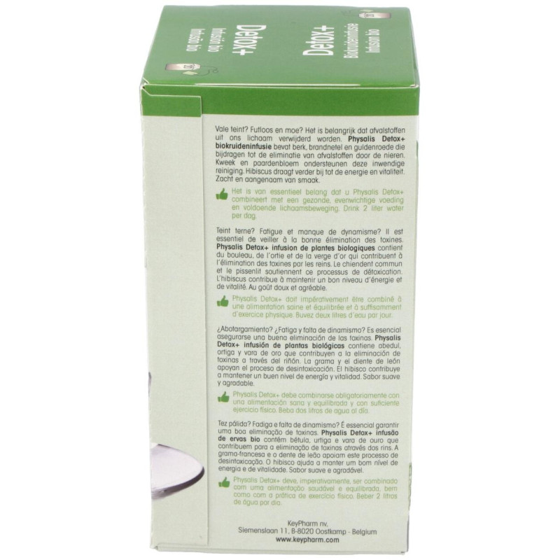 Physalis Detox Infusion Bio 20 Filtros
