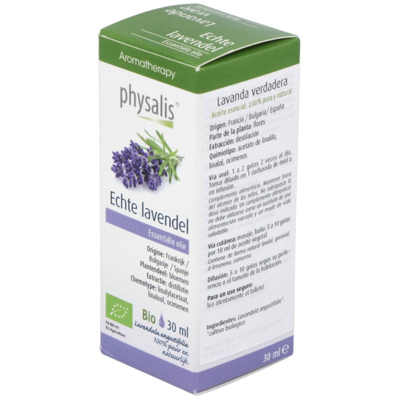 Esencia Lavanda Verdadera 30Ml. Bio
