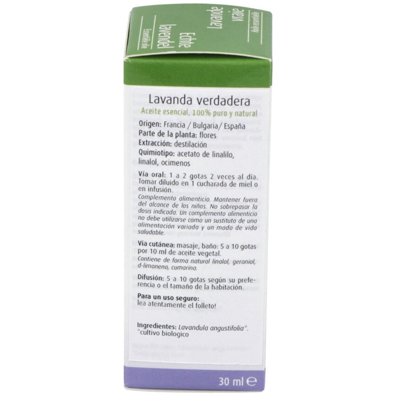 Esencia Lavanda Verdadera 30Ml. Bio