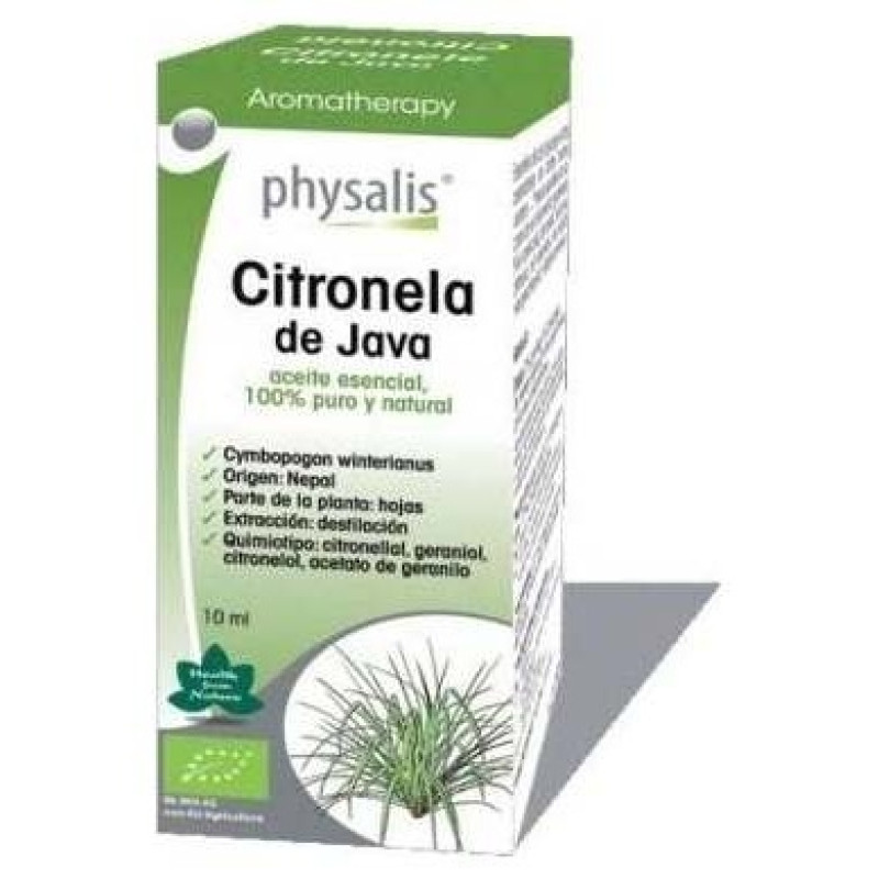 Aceite Esencial de Citronela Bio 10ml - Physalis
