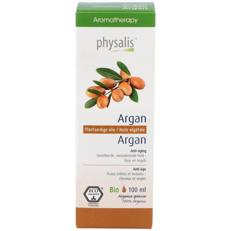 Aceite Vegetal de Argán Bio 100ml - Physalis