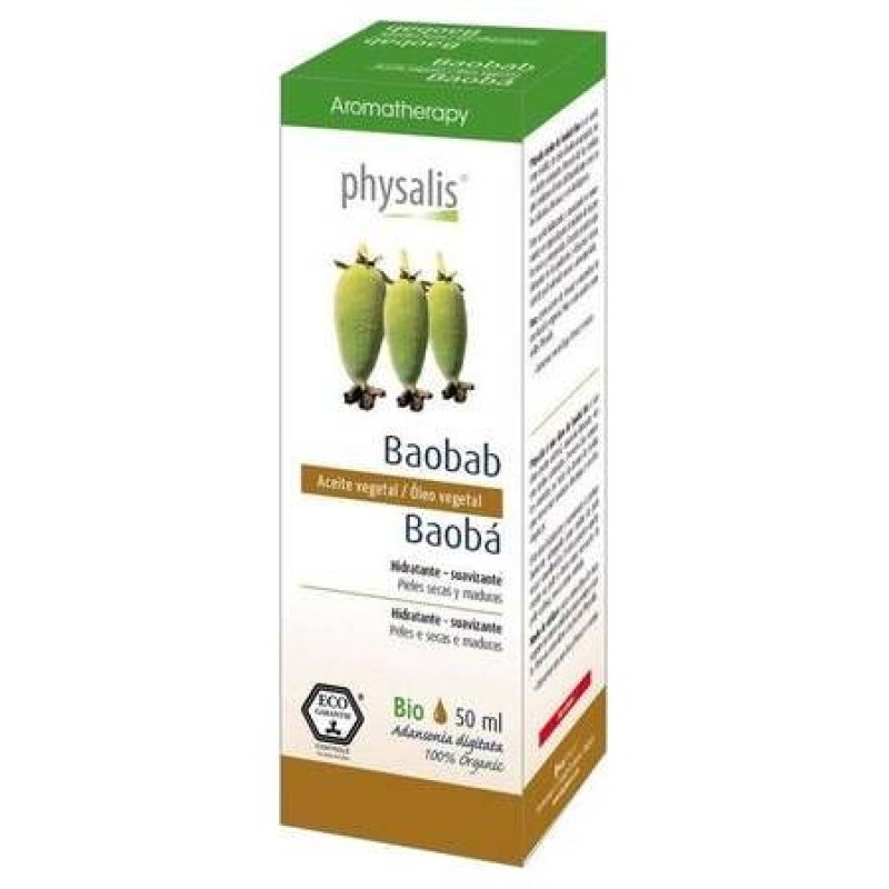 Aceite Vegetal de Baobab Bio 50ml - Physalis