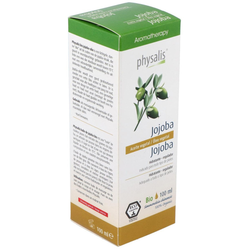 Aceite Vegetal de Jojoba Bio 100ml - Physalis