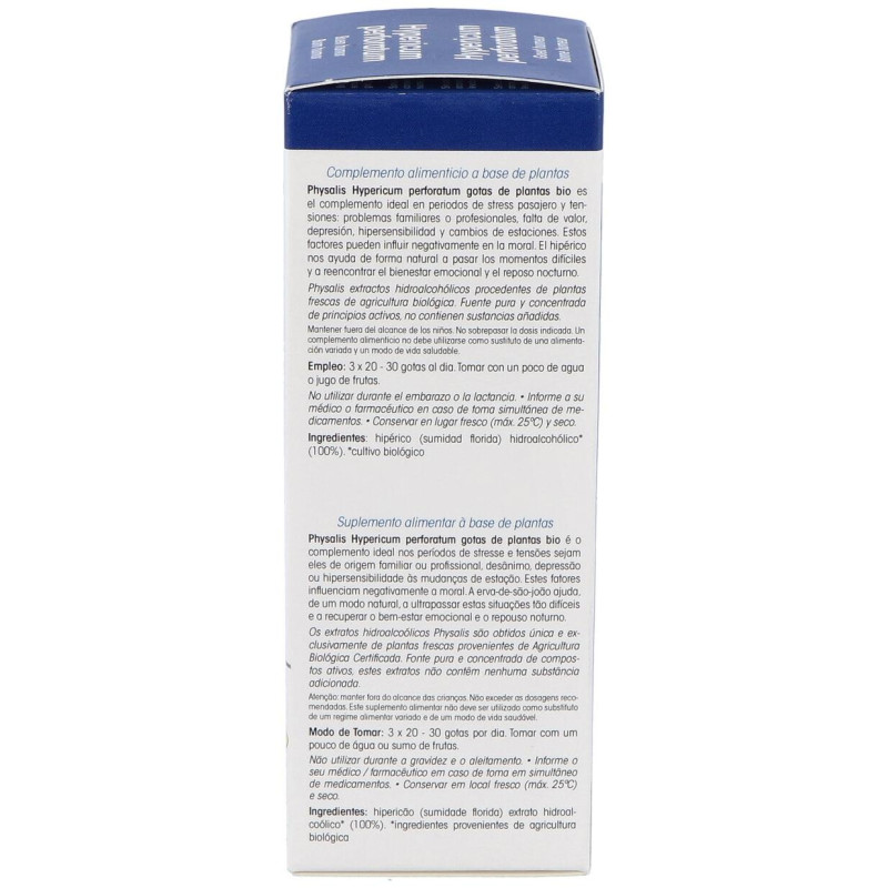 Physalis Hiperico Extracto Hidroalcoholico Bio 100Ml