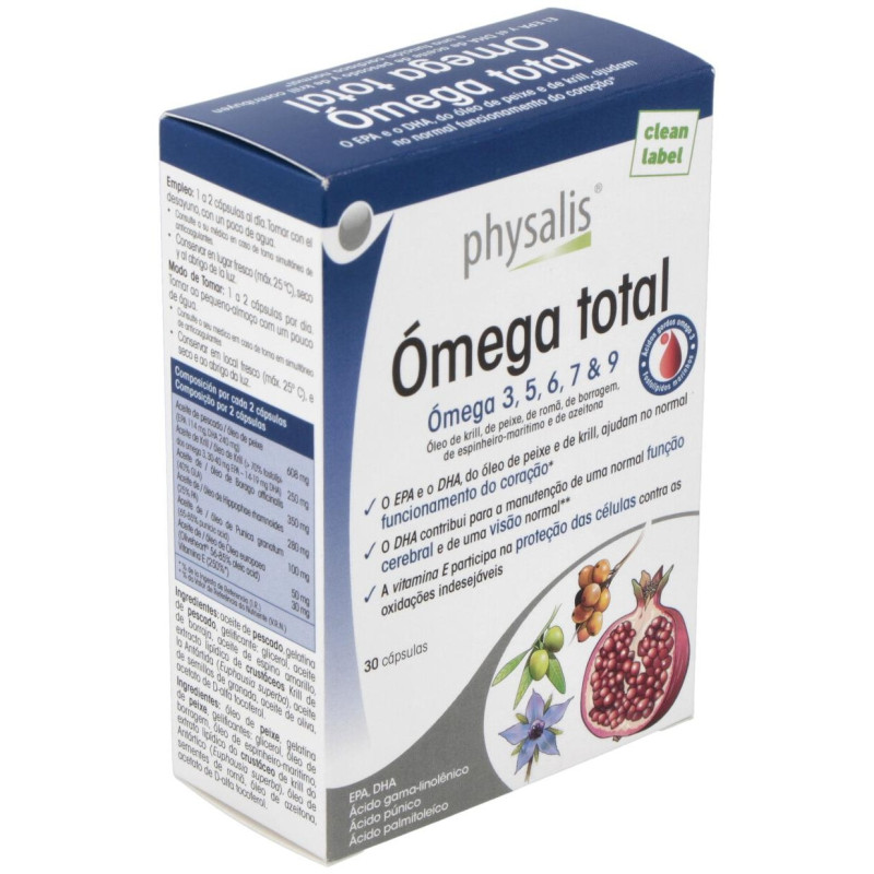 Omega Total 30caps - Physalis