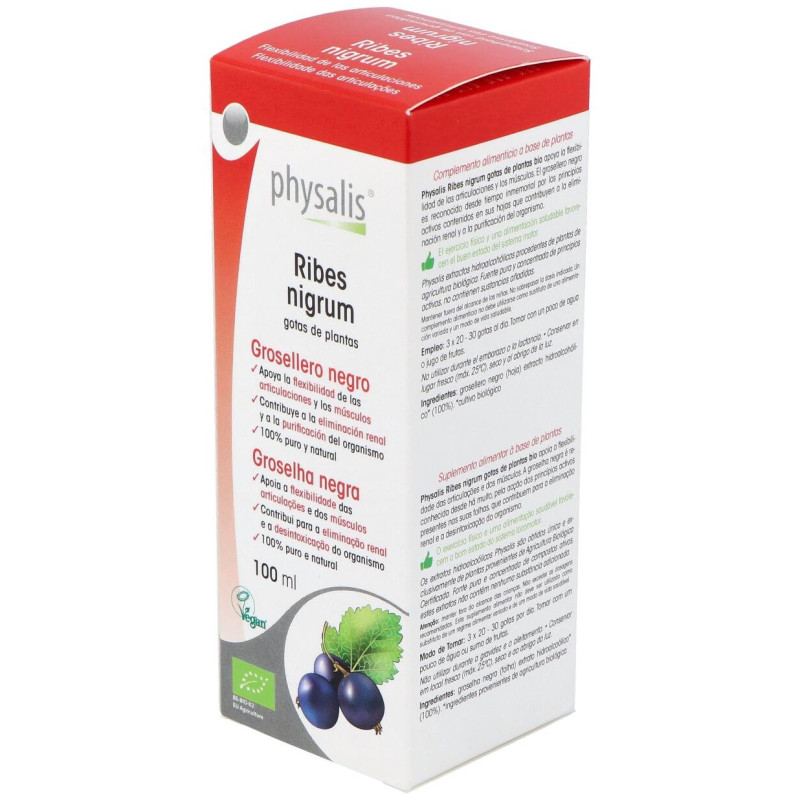 Physalis Grosellera Negro Extracto Hidroalcoholico Bio 100Ml