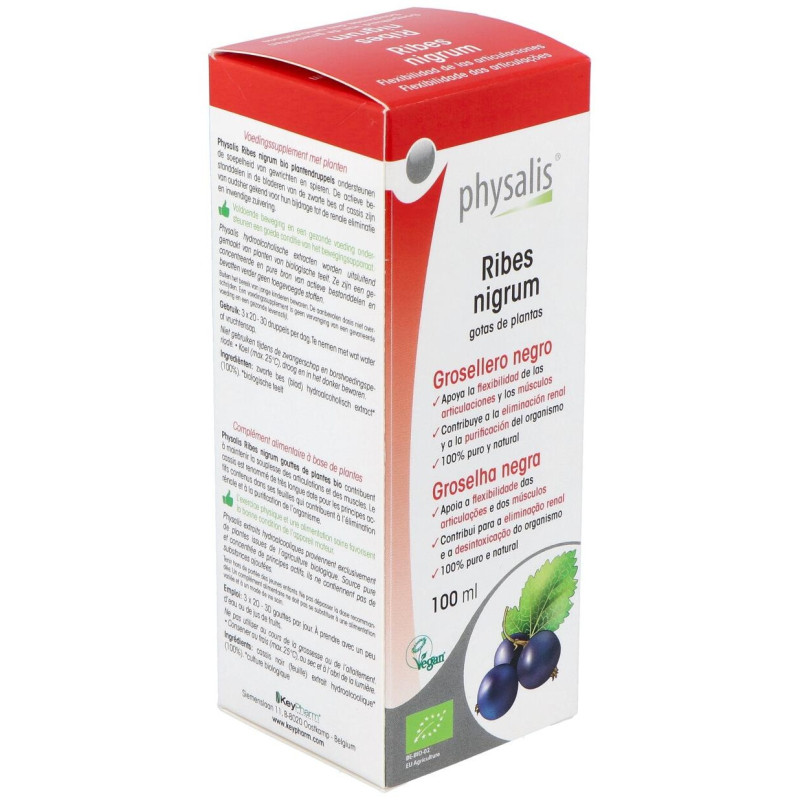 Physalis Grosellera Negro Extracto Hidroalcoholico Bio 100Ml