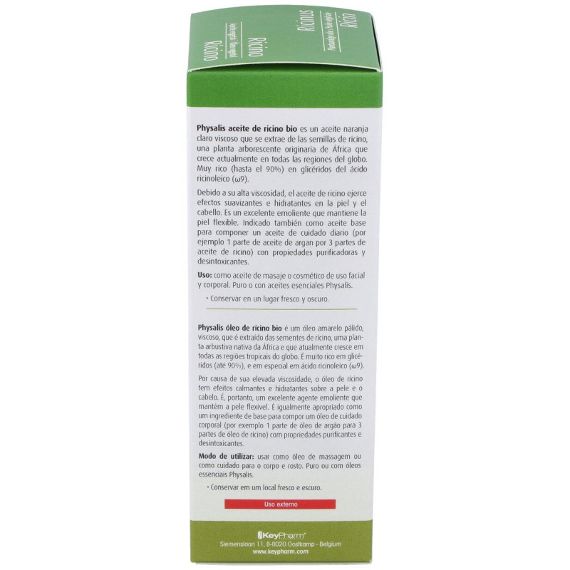 Aceite de Ricino 100 ml - Physalis