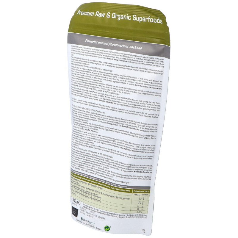 Hemp Protein Cañamo 300Gr. Bio