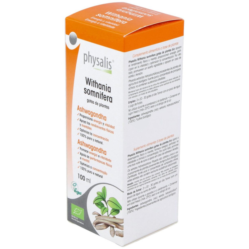 Ashwadandha Extracto 100ml - Physalis