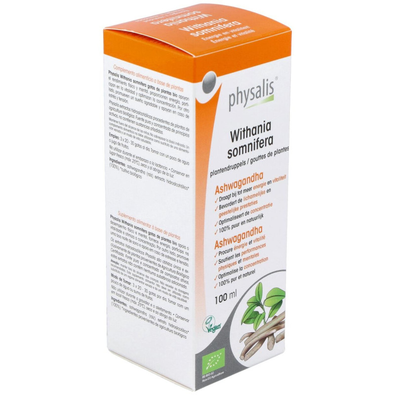 Ashwadandha Extracto 100ml - Physalis