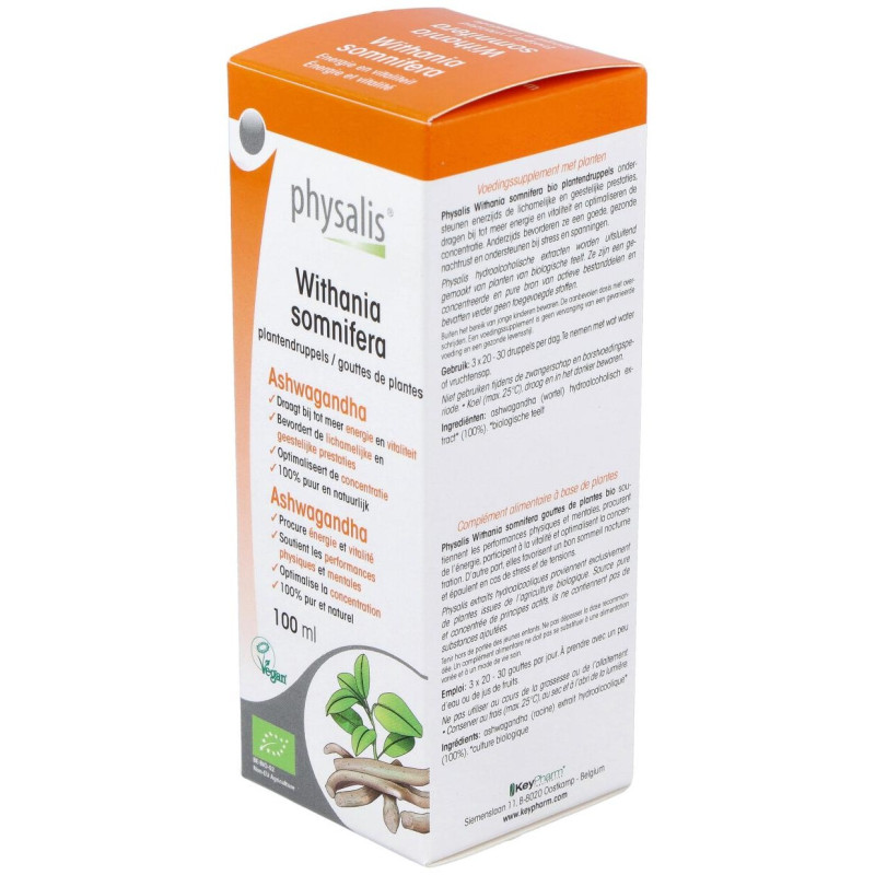 Ashwadandha Extracto 100ml - Physalis