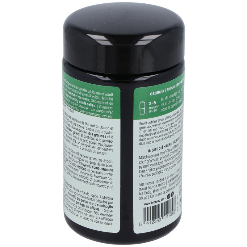 Biotona Té Matcha Bio 100Caps