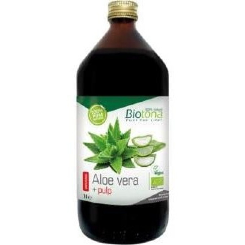 Aloe Vera + Pulp Vegan Bio 1l - Biotona