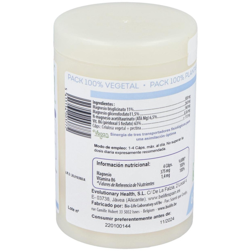Magnesium Quatro 900 60Cap.
