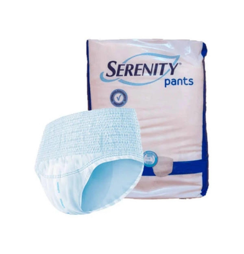 Absorbente Incontinencia Orina Noche Anatomico - Serenity Pants (80 Unidades  Talla Extra Grande)