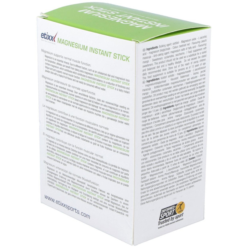 Magnesium Instant 30sticks - Etixx