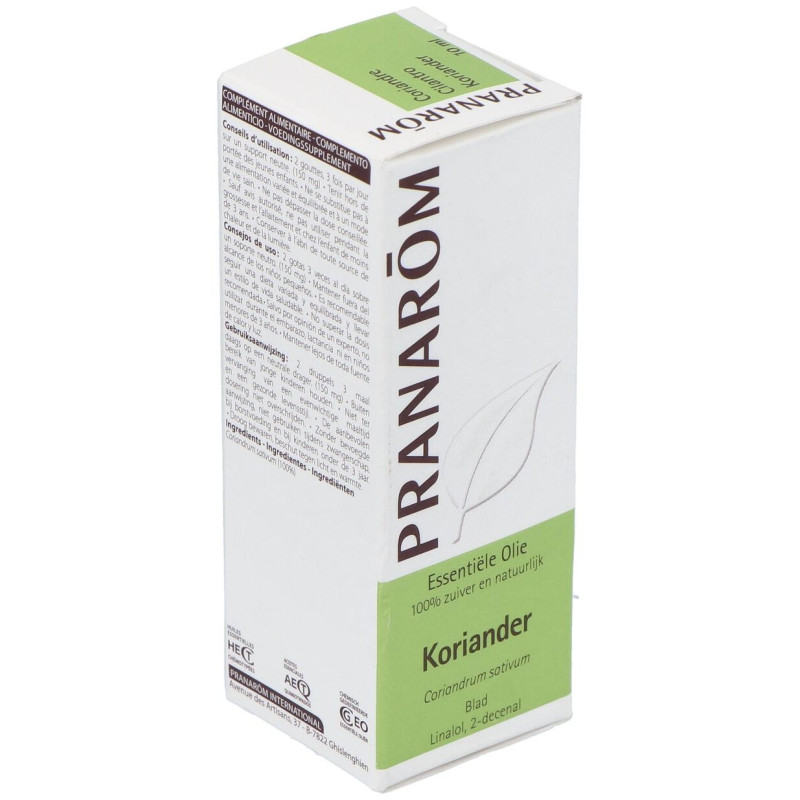 Pranarôm Aceite Esencial De Cilantro 10Ml