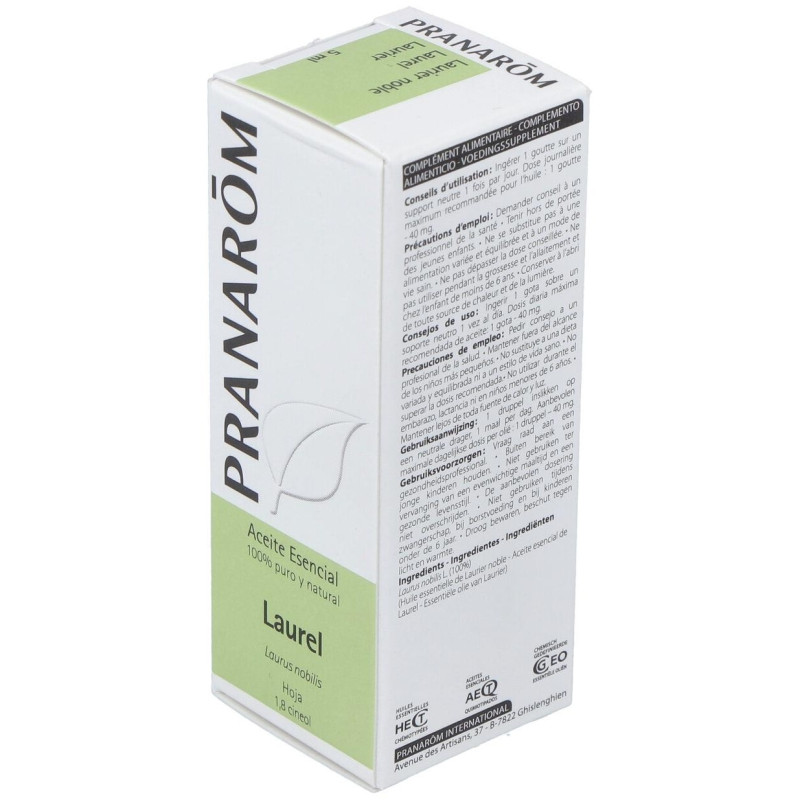 Aeqt Top Naturales Laurel Hoja 5ml - Pranarom