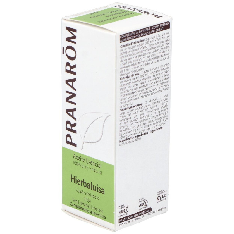 Pranarôm Aceite Esencial De Hierbaluisa 5Ml