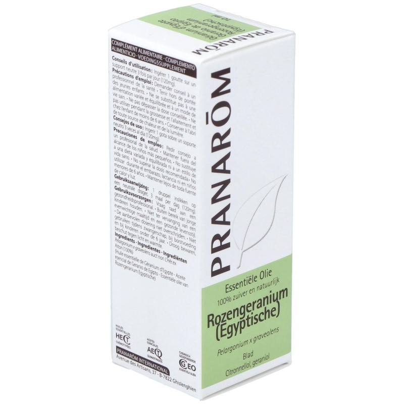 Pranarôm Aceite Esencial de Geranio de Egipto 10ml - Pranarom