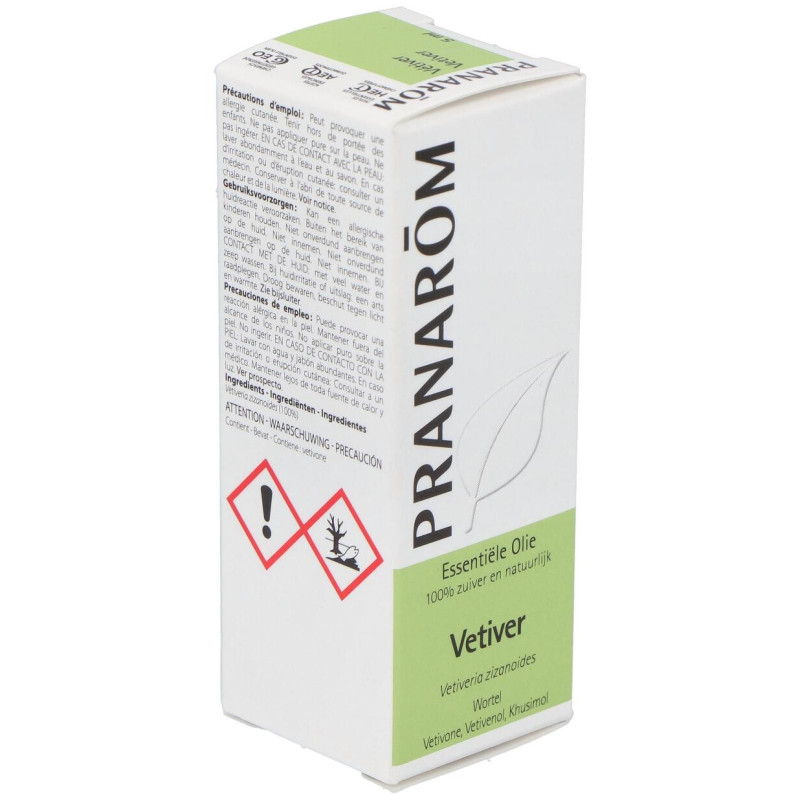 Pranarôm Aceite Esencial Vetiver 5 Ml