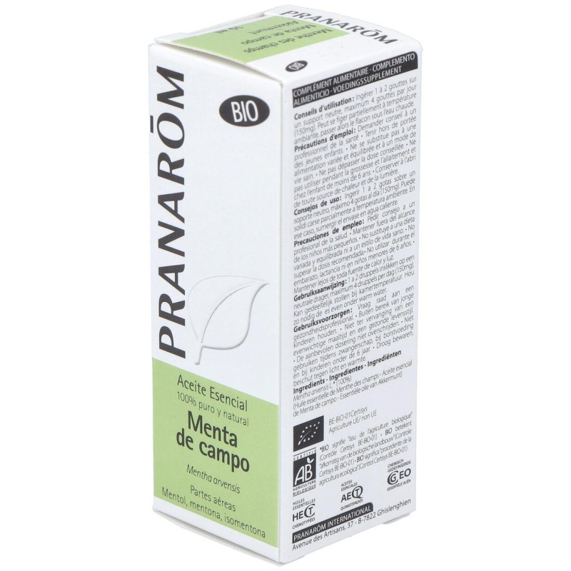 Pranarôm Aceite Esencial de Menta de Campo Bio 10ml - Pranarom