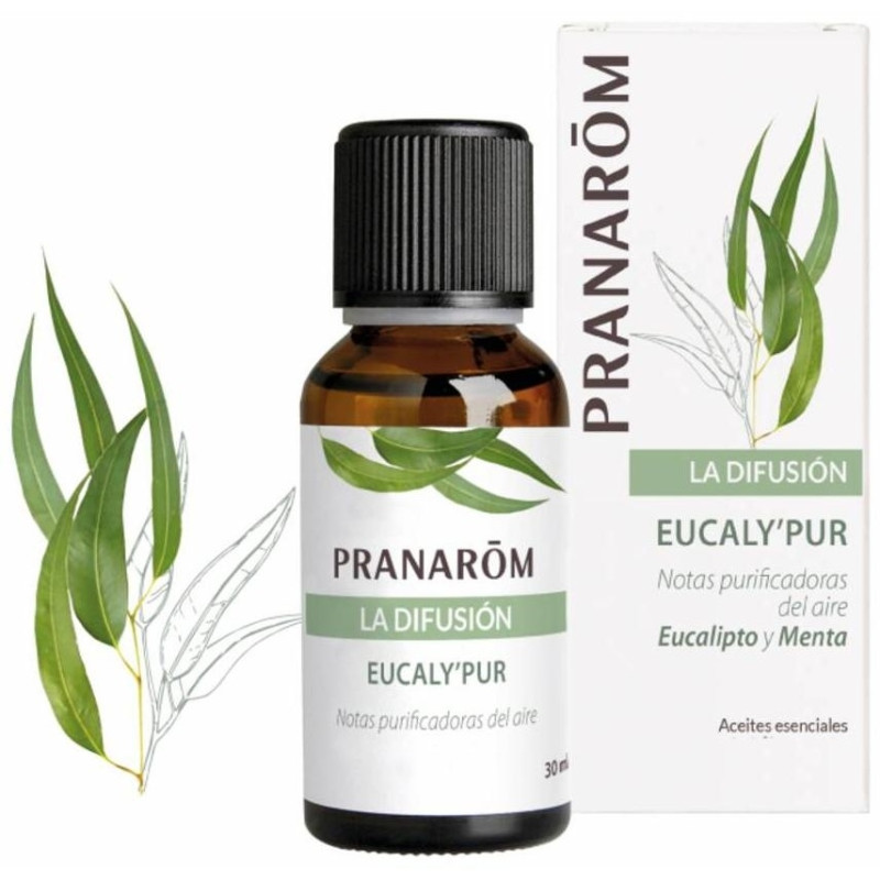 Pranrom Eucalypur Aceite Difusión, 30 ml - Pranarom