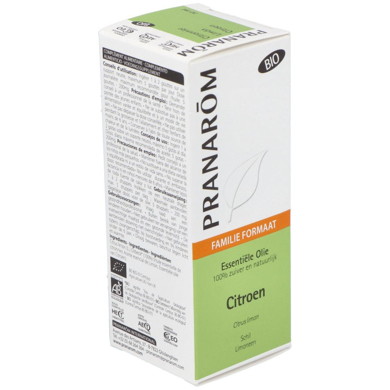 Citronn Zeste Pranarom He Bio 30ml - Pranarom