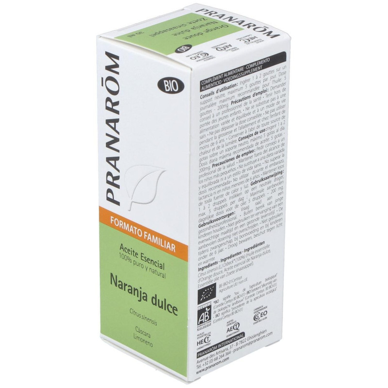 Naranja Dulce Aceite Esencial Bio 30Ml.