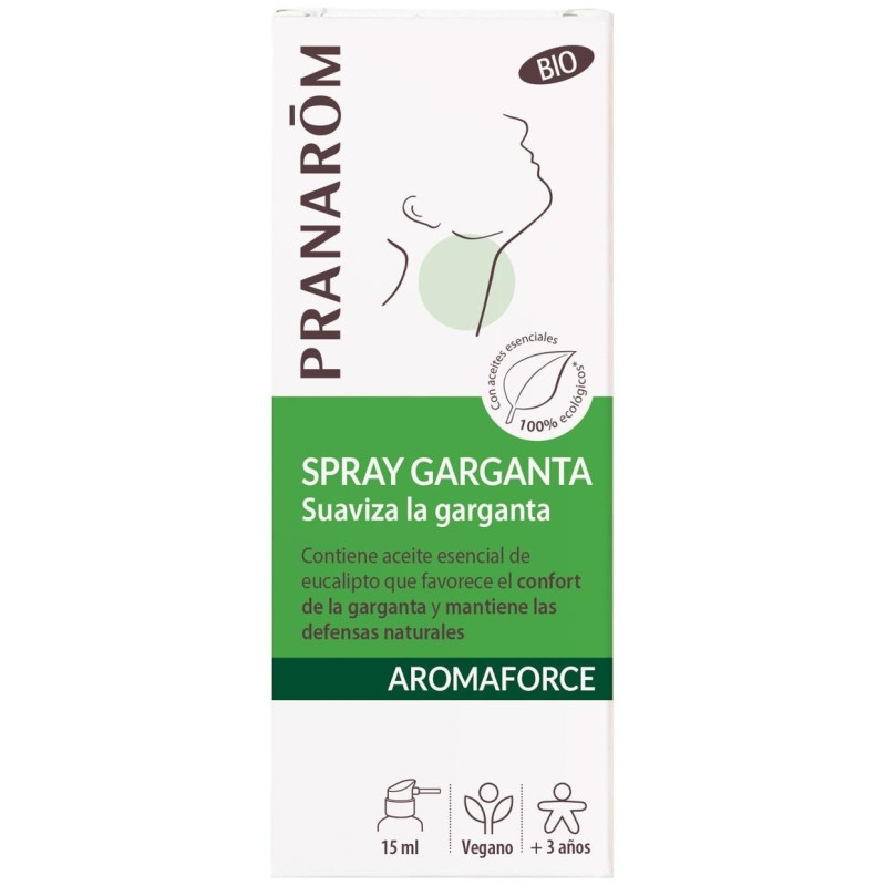 Pranarôm Aromaforce Spray Garganta Bio 15ml - Aromaforce