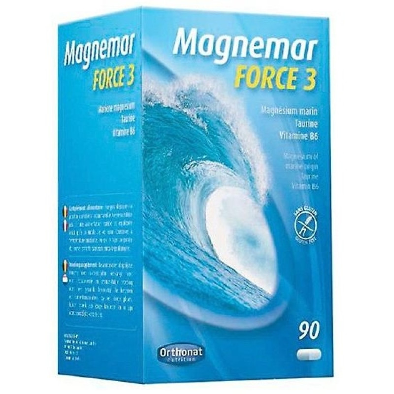 Magnemar Force 3 90 Caps Energía y Vitalidad - Orthonat