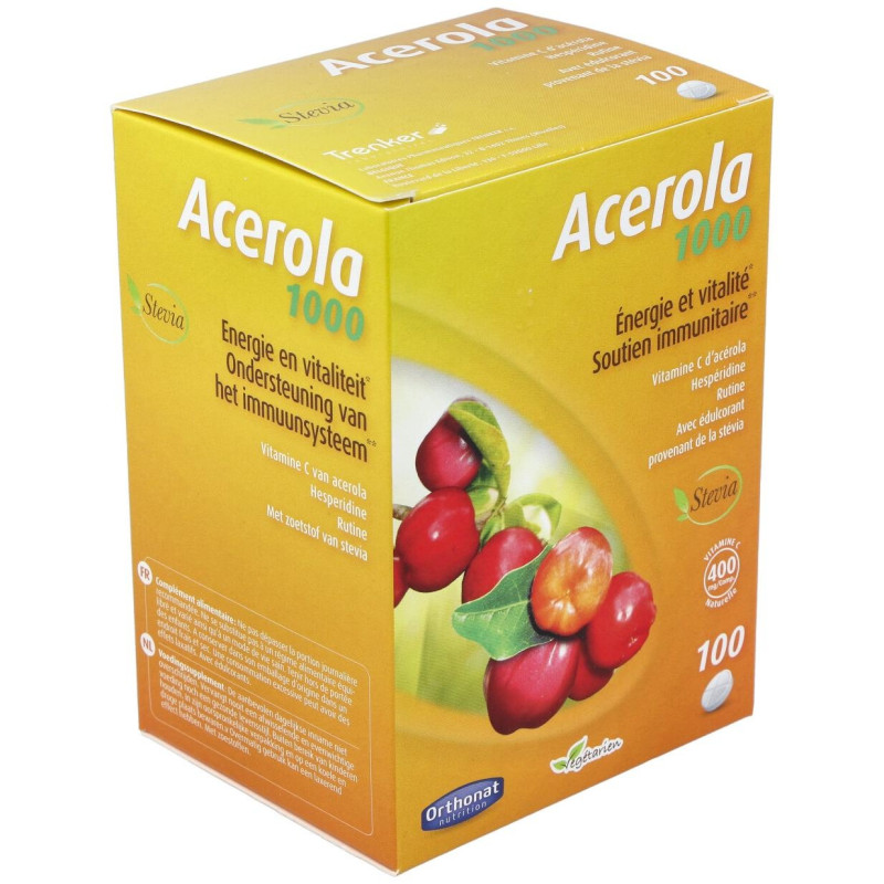 Acerola 1000mg.100comp - Orthonat