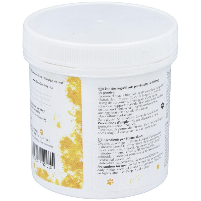 Optim Curcuma Cats Y Dogs Polvo 96Gr.