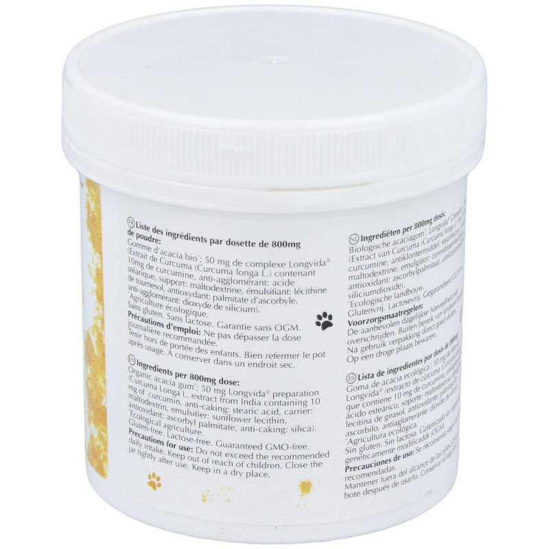 Optim Curcuma Cats Y Dogs Polvo 96Gr.