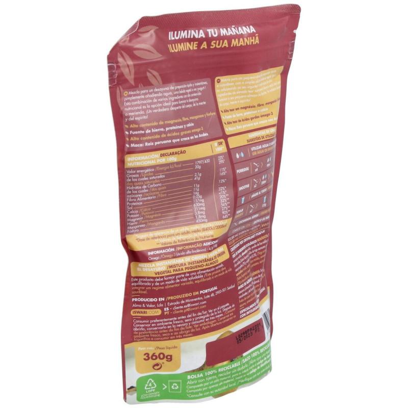 Despertar Buda Maca y Vainilla Bio 360g - Iswari
